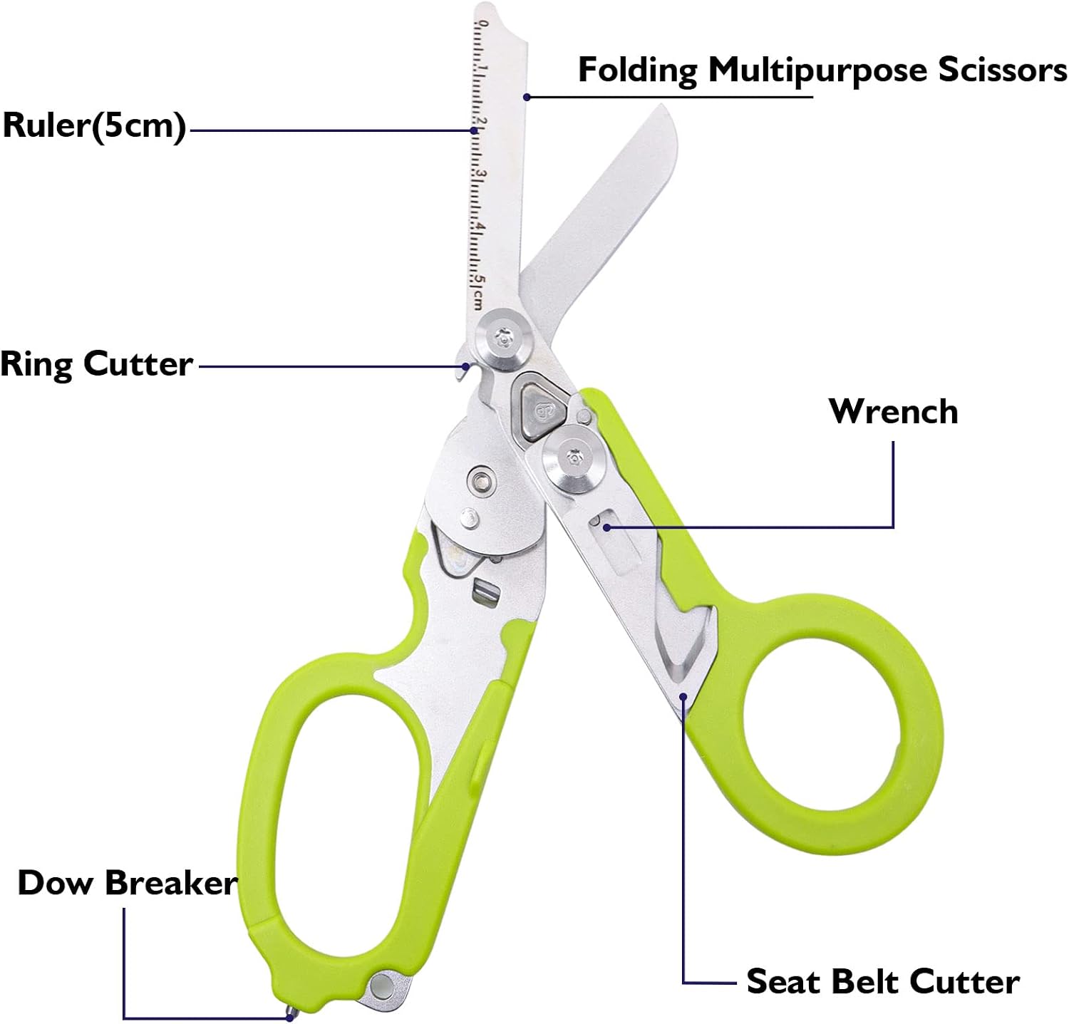 Thumbnail 2 de Elegital Emergency Shears, stainless steel