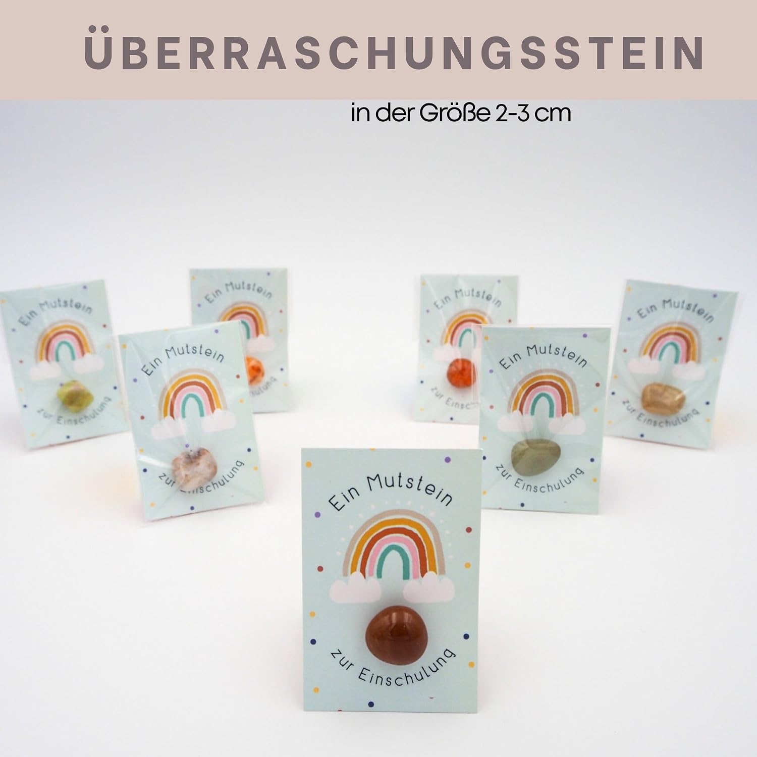 Detalle de Milaboo Mutstein Schulkind I – Geschenk zur Einschulung