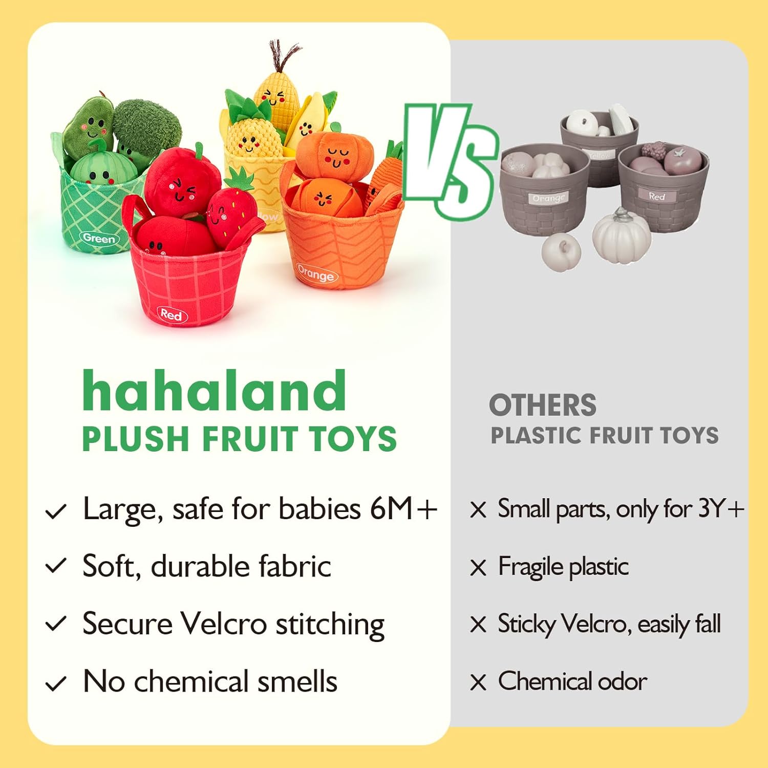 Thumbnail 5 de hahaland Baby Sensory Toys 16 pcs
