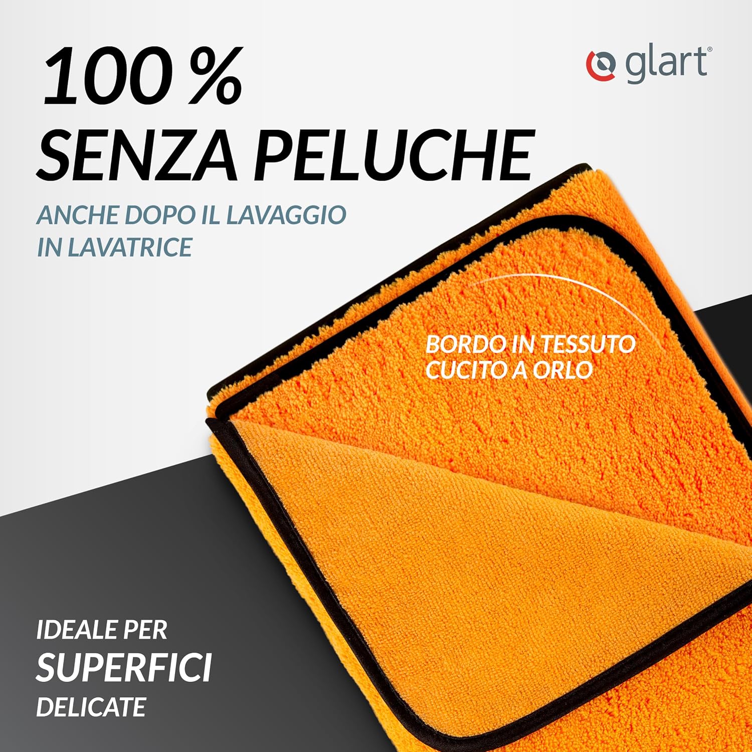 Detalle 2 de Glart 44WG Panno microfibra 90x60cm 🧽