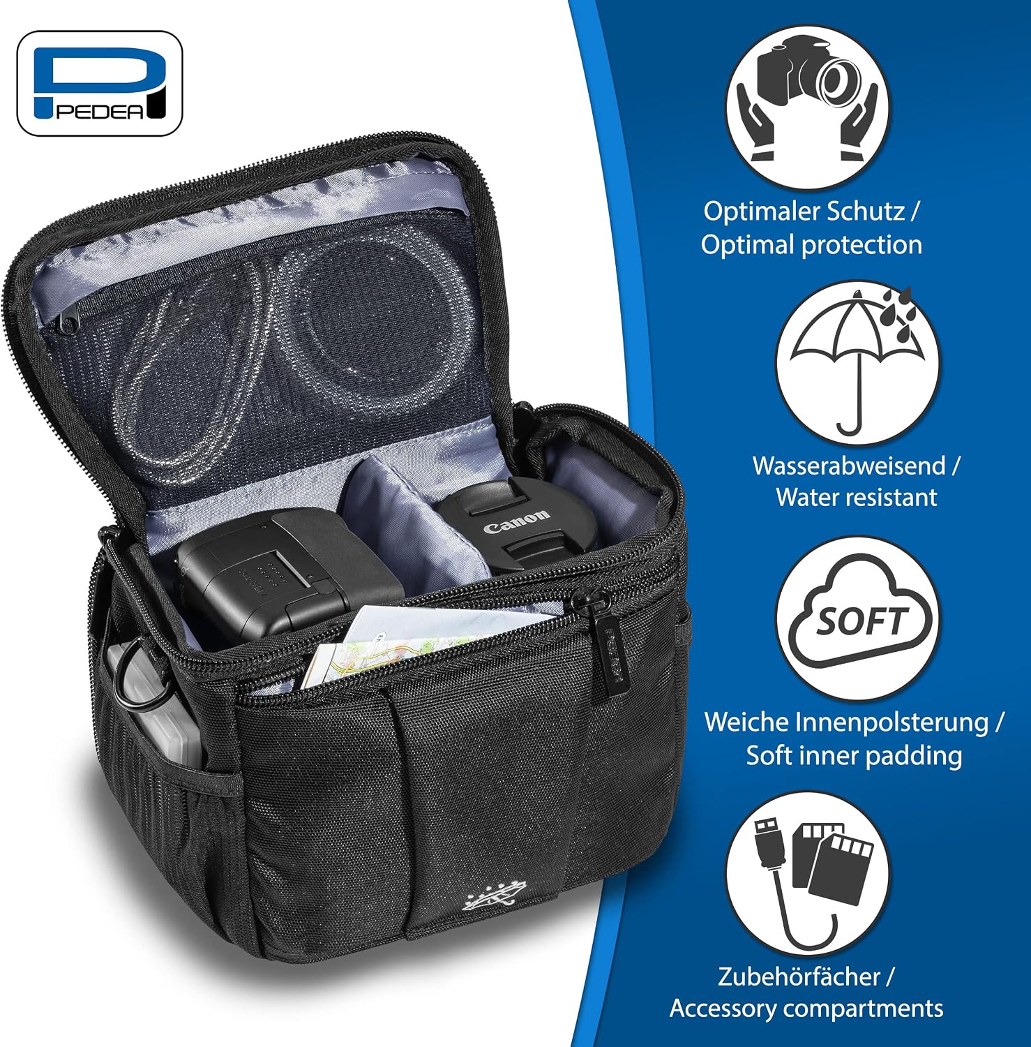 Detalle 2 de Pedea Kameratasche Guard L für DSLR 19 cm