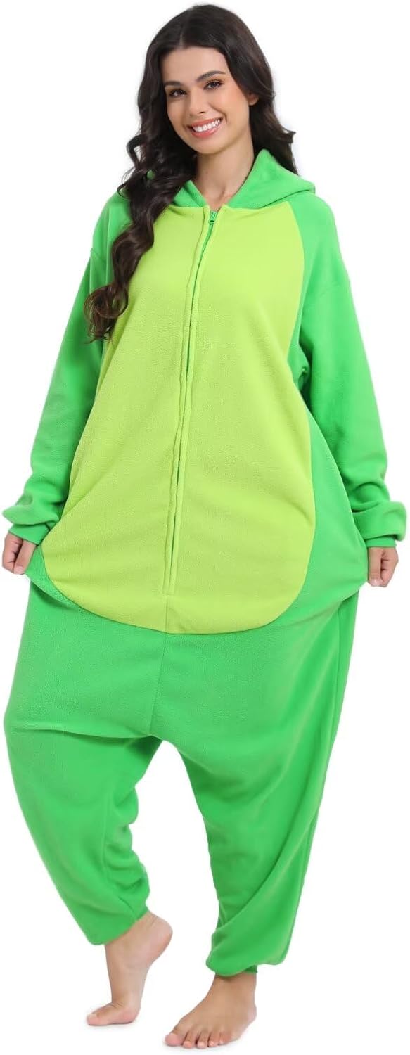 Detalle de LBJR Tier Onesie Jumpsuit für Karneval, Halloween & Cosplay (Schlafanzug-Overall) – Erwachsene