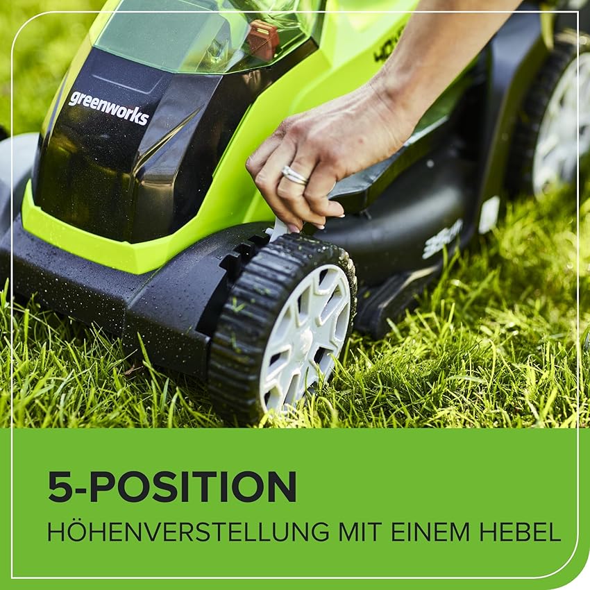 Thumbnail 6 de Greenworks G40LM35K2X Cortacésped 35 cm, bolsa 40 L 🌿