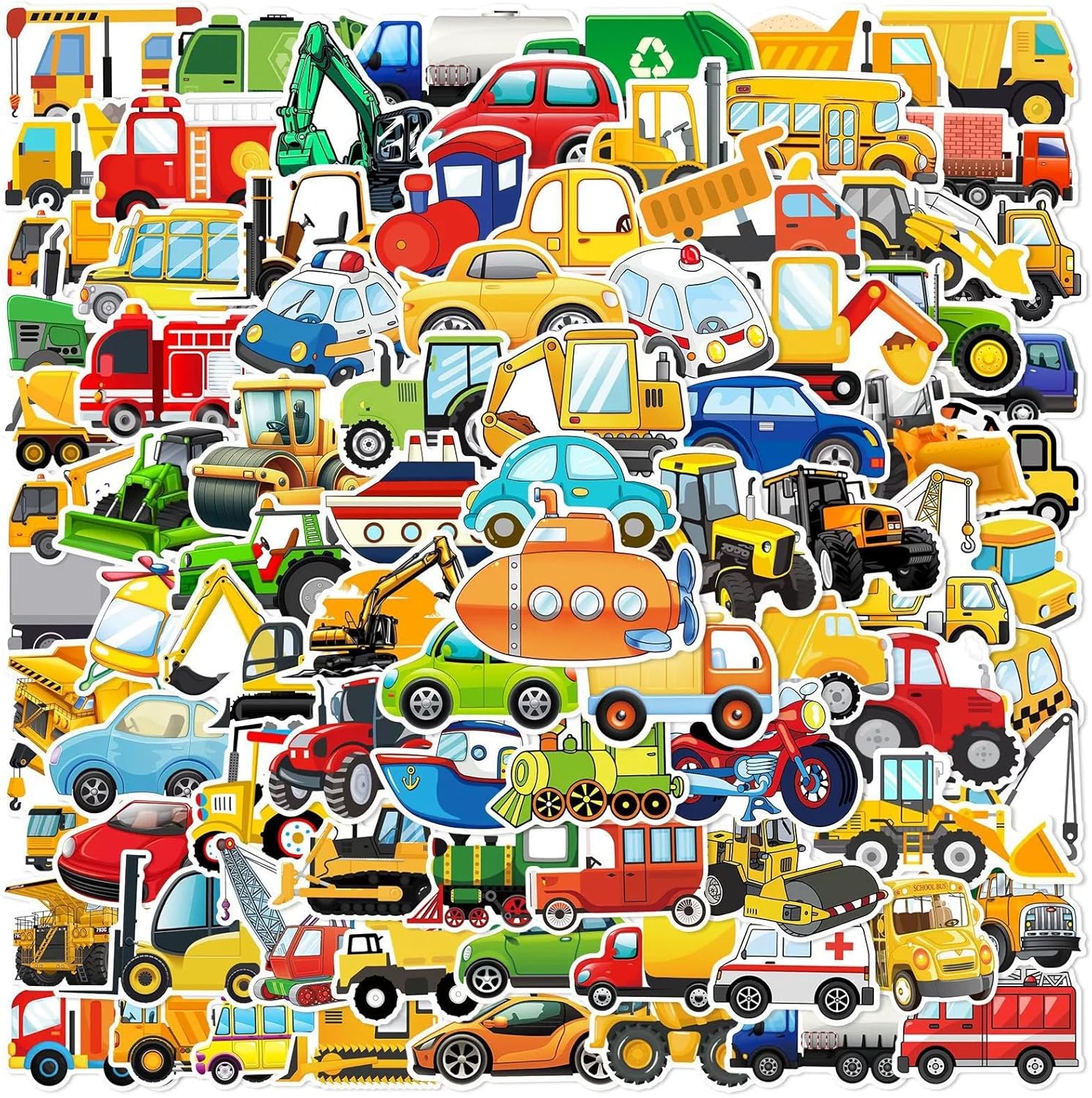 Thumbnail 6 de 50 Stück Gitarre Aufkleber Pack – Wasserdichte Vinyl Sticker für Laptop, Wasserflasche, Auto, Fahrrad & mehr