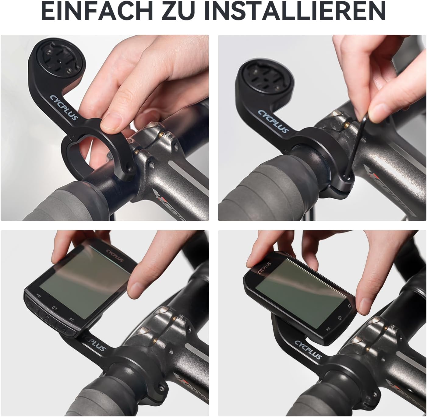 Thumbnail 4 de CYCPLUS Z1 Fahrradcomputer-Halterung für Lenker (31,8 mm)