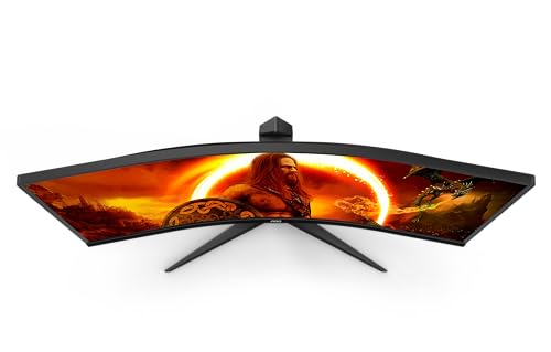 Thumbnail 5 de AOC CU34G2XPD/BK 34-Inch Curved UW-QHD Gaming Monitor