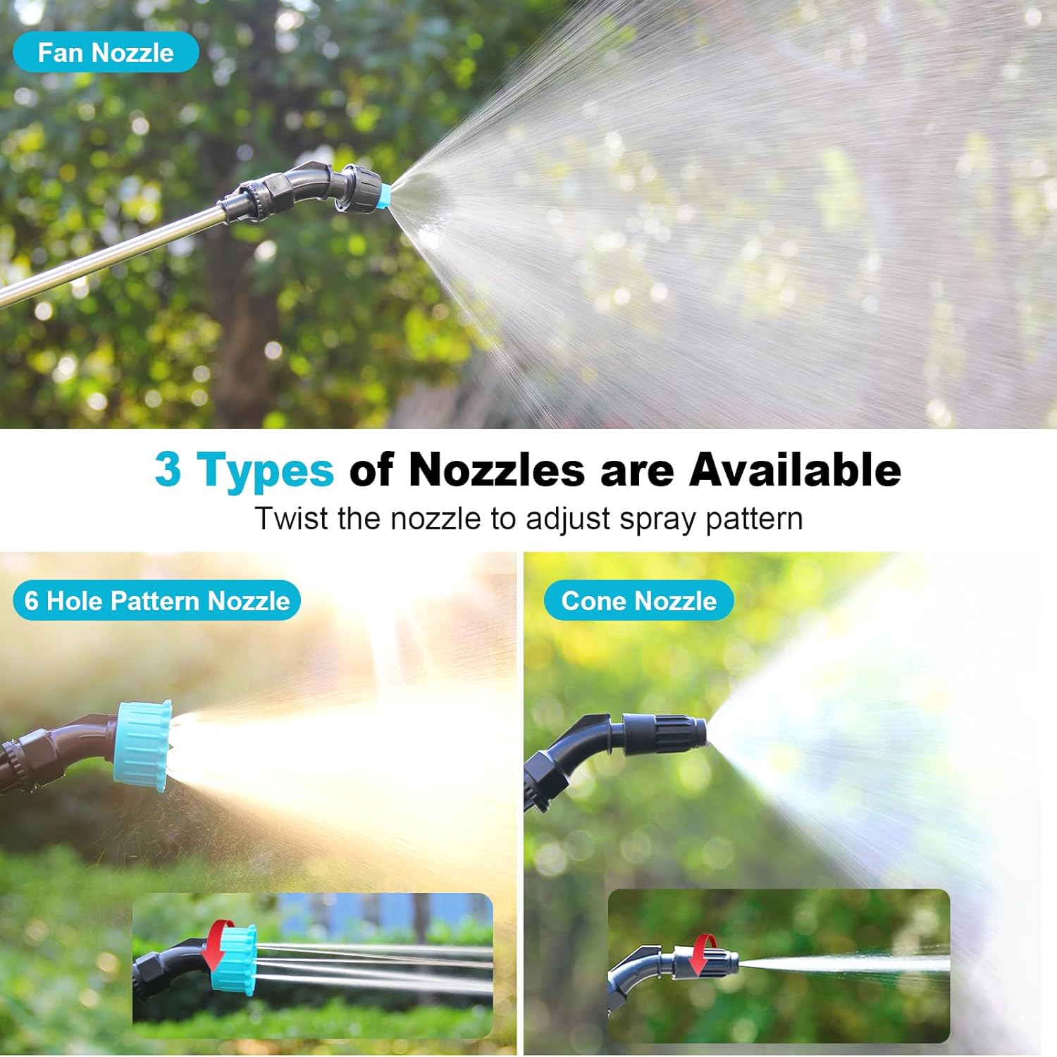 Thumbnail 3 de SYLSTAR Pompa irroratrice a batteria 60 cm per giardino