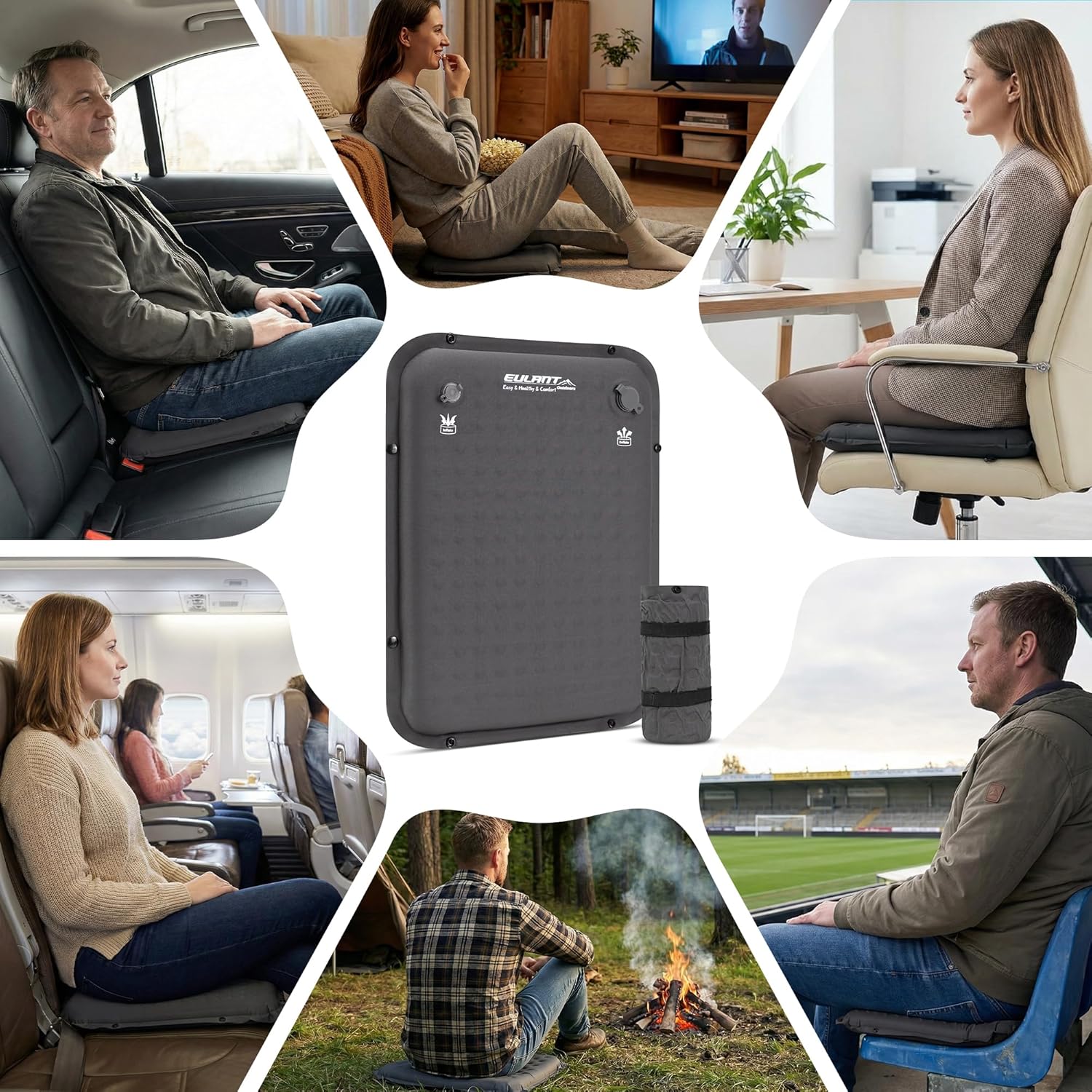Thumbnail 5 de EULANT Outdoor Self-Inflating Seat Cushion