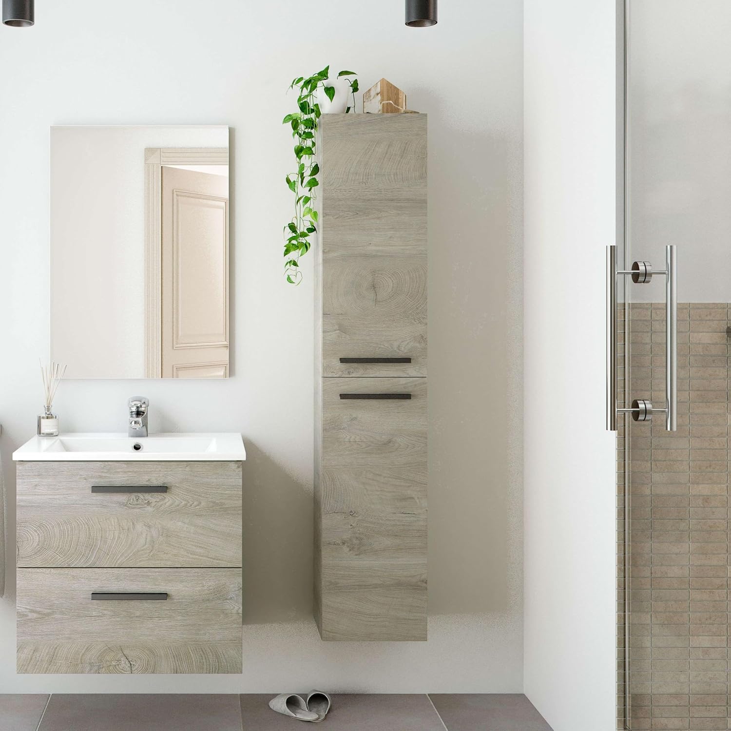 Detalle 2 de ARKITMOBEL Athena Columna baño 30x150 cm
