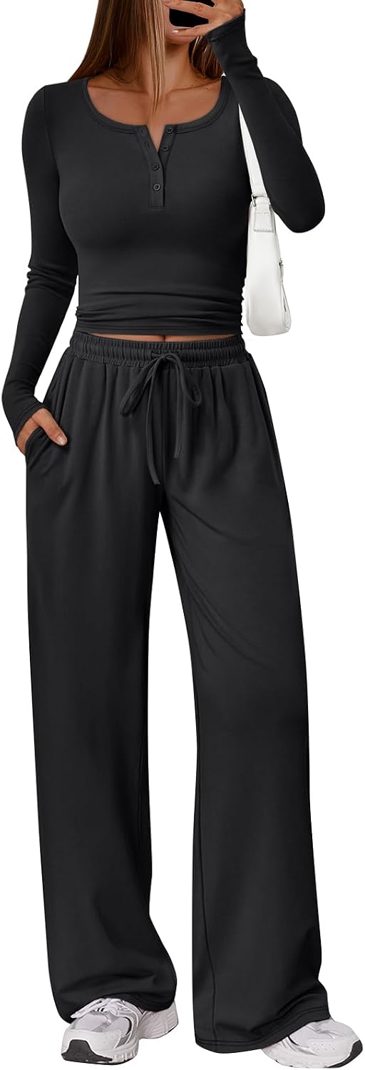 Detalle de Trendy Queen 2-Piece Lounge Set 92% Rayon