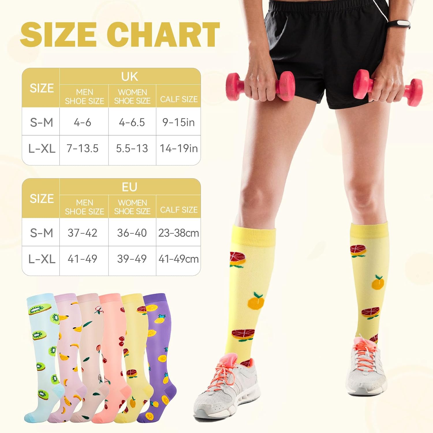 Detalle de Compression socks for everyday support