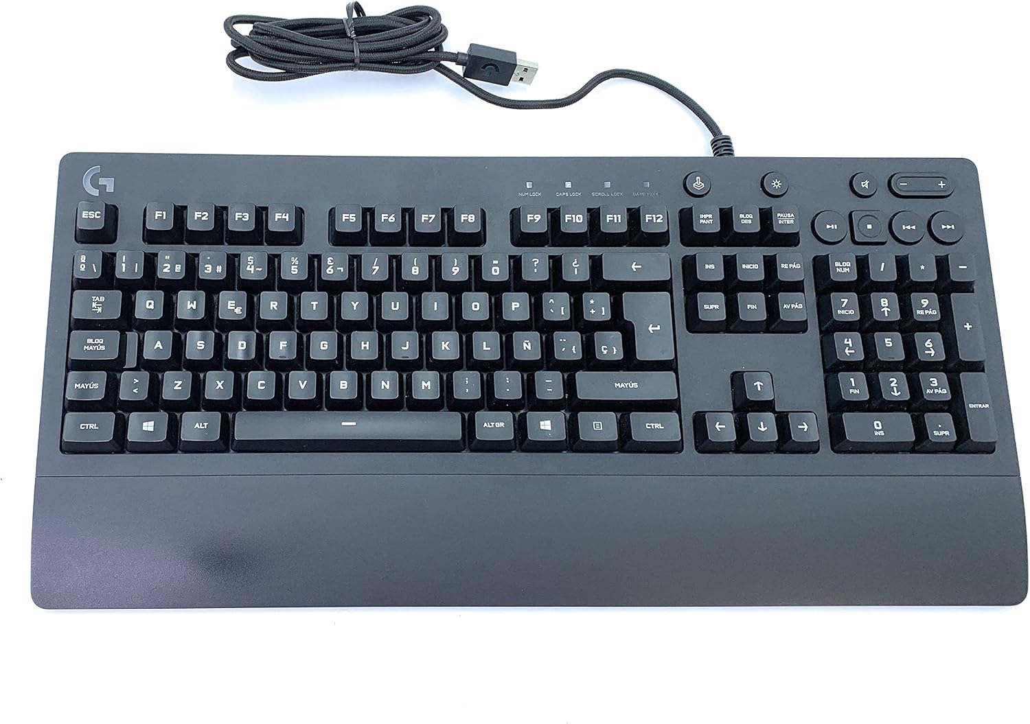 Detalle 2 de Logitech G213 Prodigy Gaming-Tastatur 5 Zonen RGB