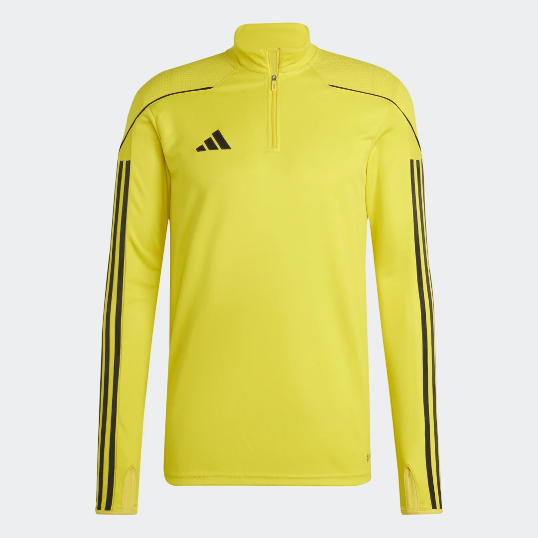 Detalle de Sudadera de entrenamiento Tiro 23 League de Adidas – Amarilla