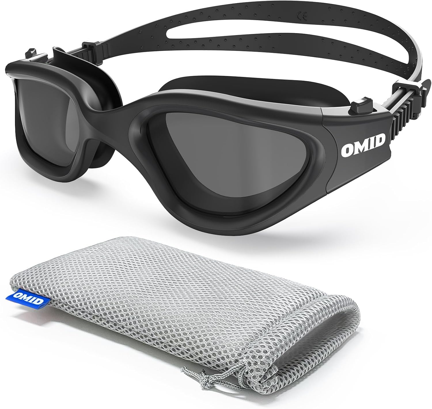Detalle de OMID Schwimmbrille (polarisiert, beschlagfrei, auslaufsicher) für Damen & Herren – kristallklare Sicht
