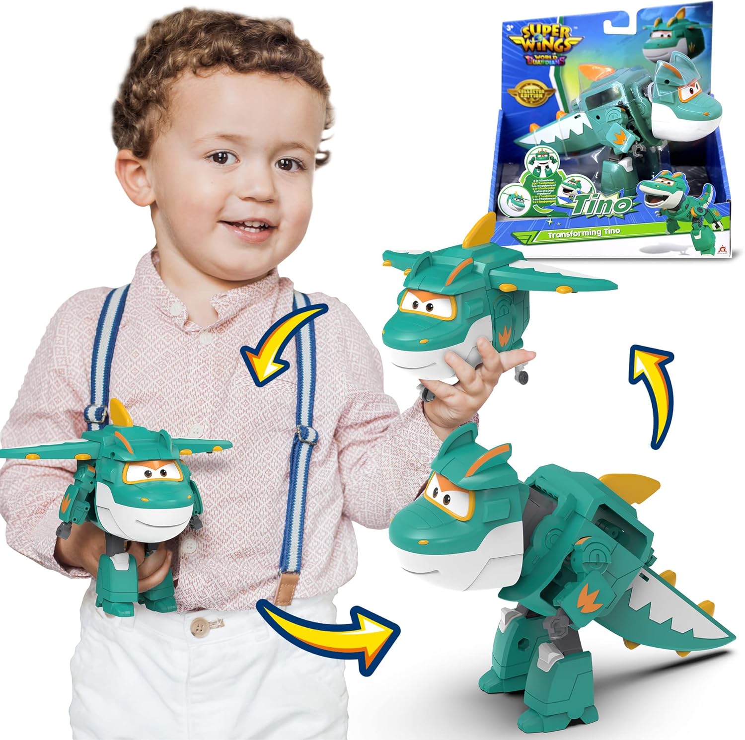 Thumbnail 6 de Super Wings Jett Iron Power 12,7 cm