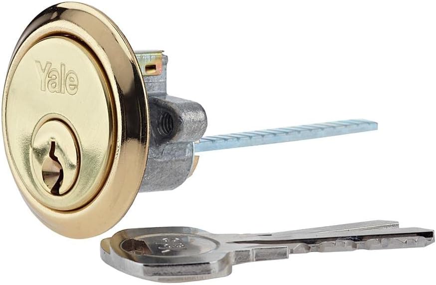 Thumbnail 2 de Yale Replacement Rim Cylinder (P-6KP1109-PB) for 38–57 mm Doors