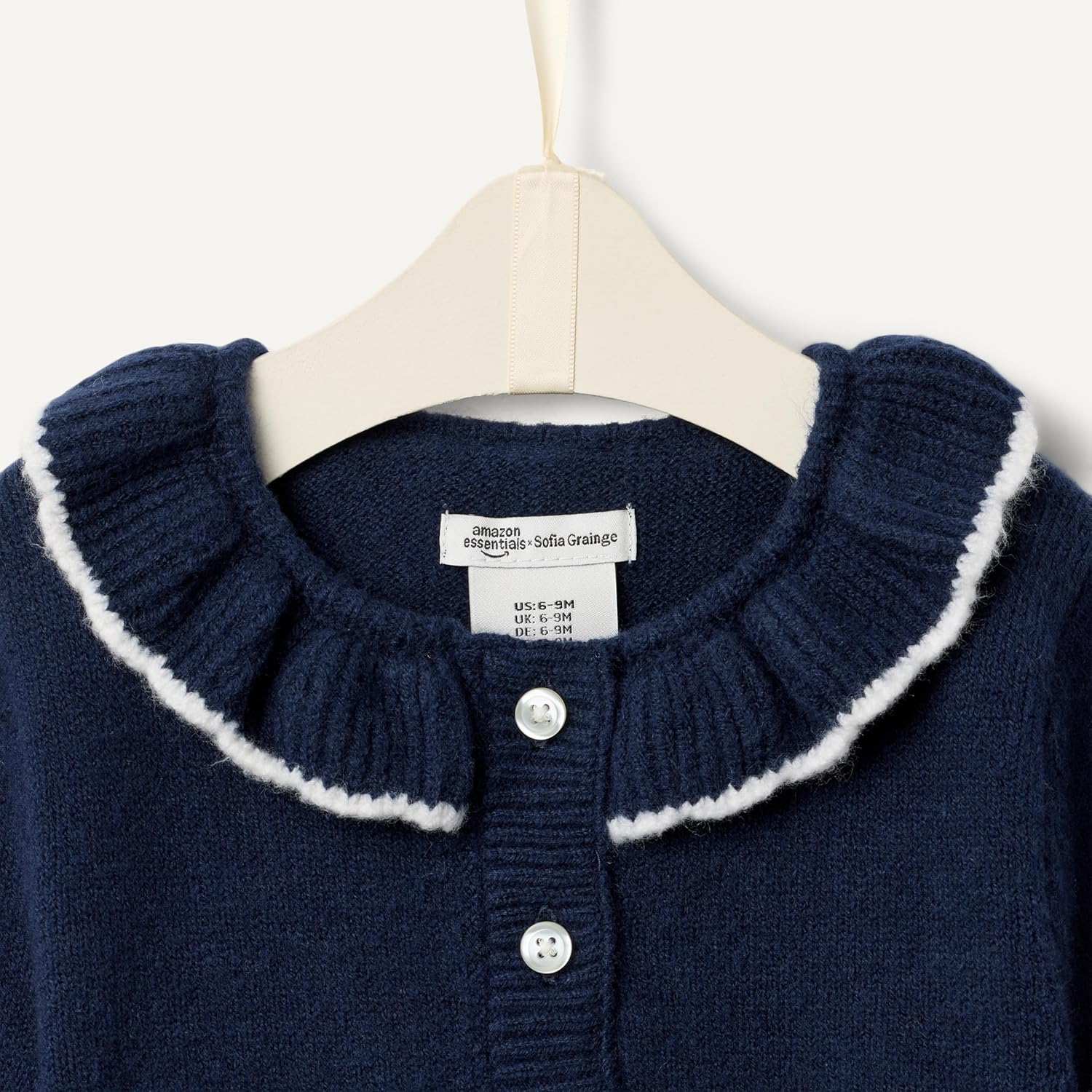 Detalle de Amazon Essentials x Sofia Grainge Babies, Toddlers and Girls' Cardigan Sweater