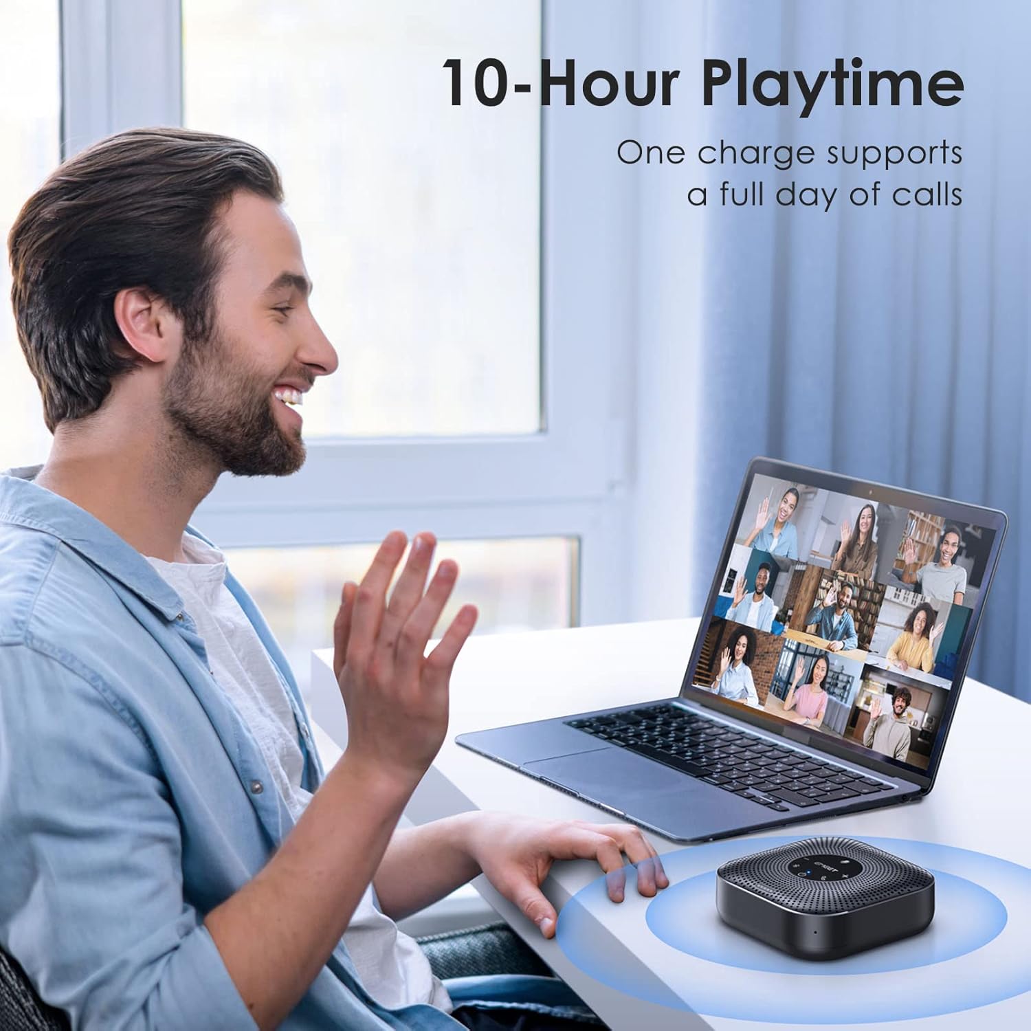 Thumbnail 5 de EMEET M0 Plus conference speakerphone 16 people