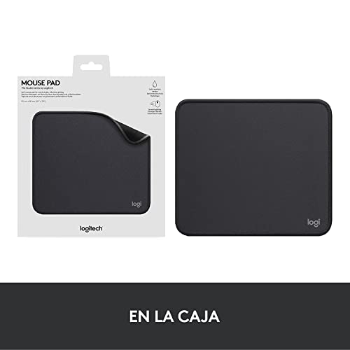 Thumbnail 7 de Logitech Mouse Pad - Studio Series: alfombrilla de ratón gris con base de goma antideslizante