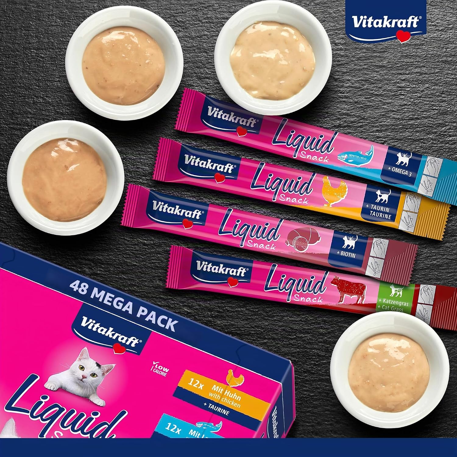 Thumbnail 1 de Vitakraft Liquid Snack para gatos