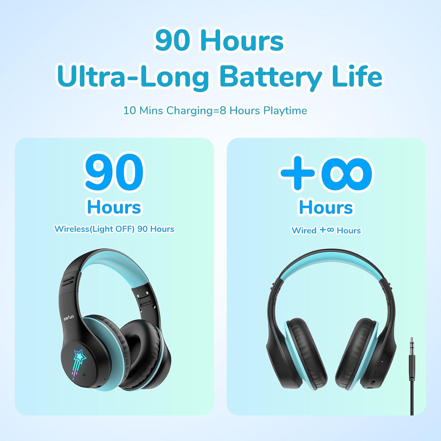 Thumbnail 4 de EarFun Kids Headphones 90H wireless headphones