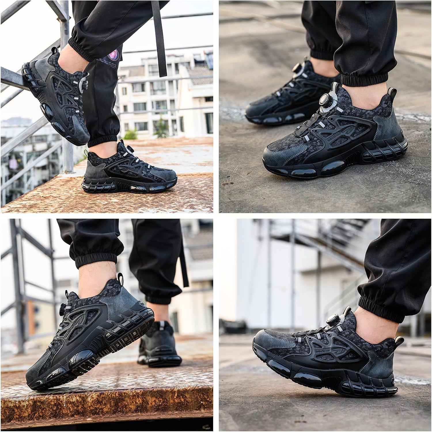 Thumbnail 1 de Gugifcto veiligheidssneakers met stalen neus, ademend en antislip, EU 36-46