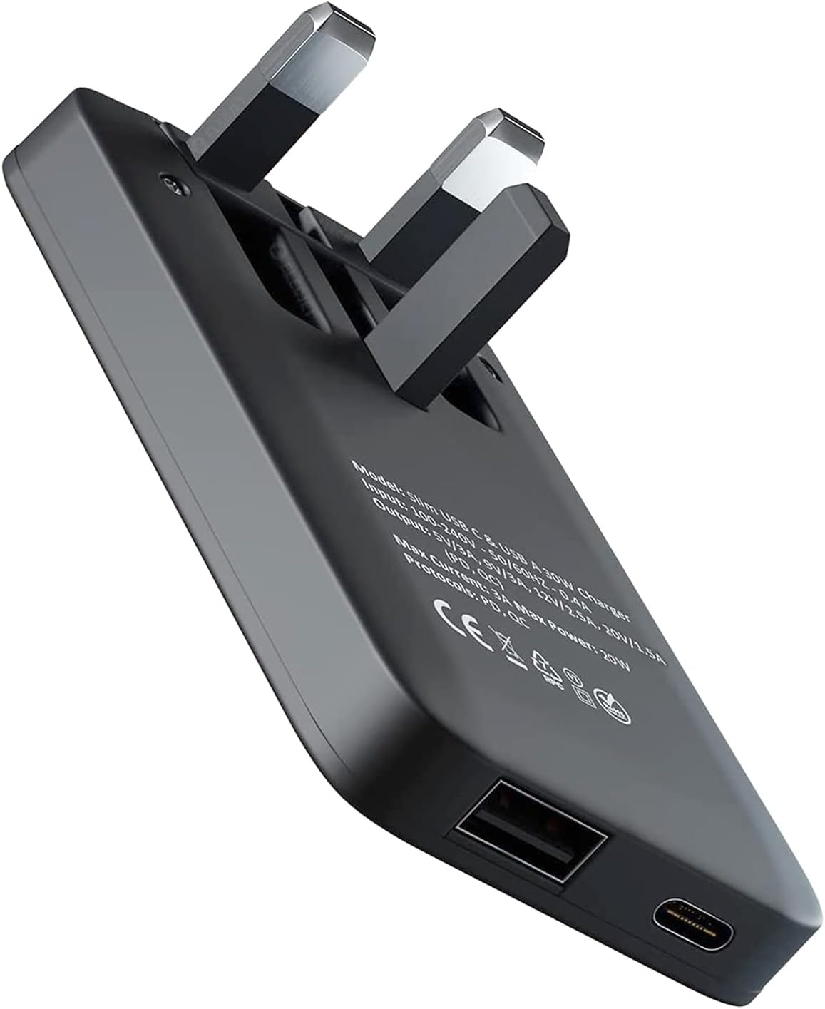 Detalle de TWICK 20W Ultra Slim USB-C PD charger for iPhone