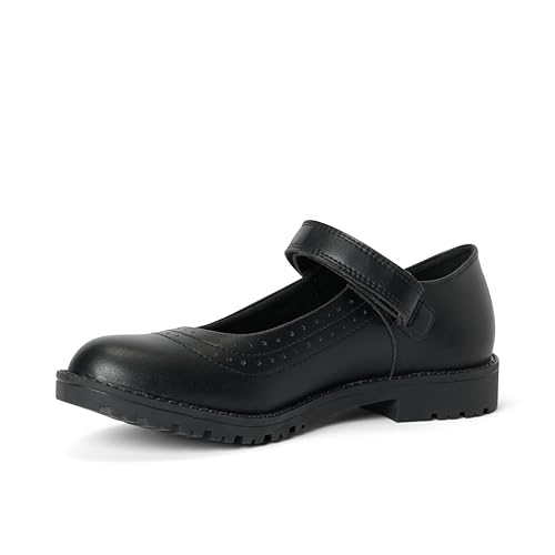 Thumbnail 5 de Kickers Girls Lachly Mary Jane School Shoes (Black, 4 UK)