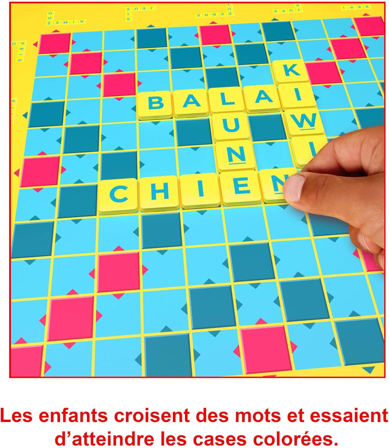 Thumbnail 6 de Mattel Games Scrabble Junior – Jeu de Société pour Enfant, dès 6 ans (Version Française, Y9668)
