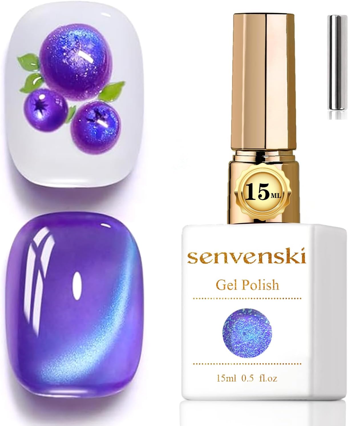 Imagen de Senvenski Vetro Cat Eye Smalto Semipermanente en OfertitasTOP