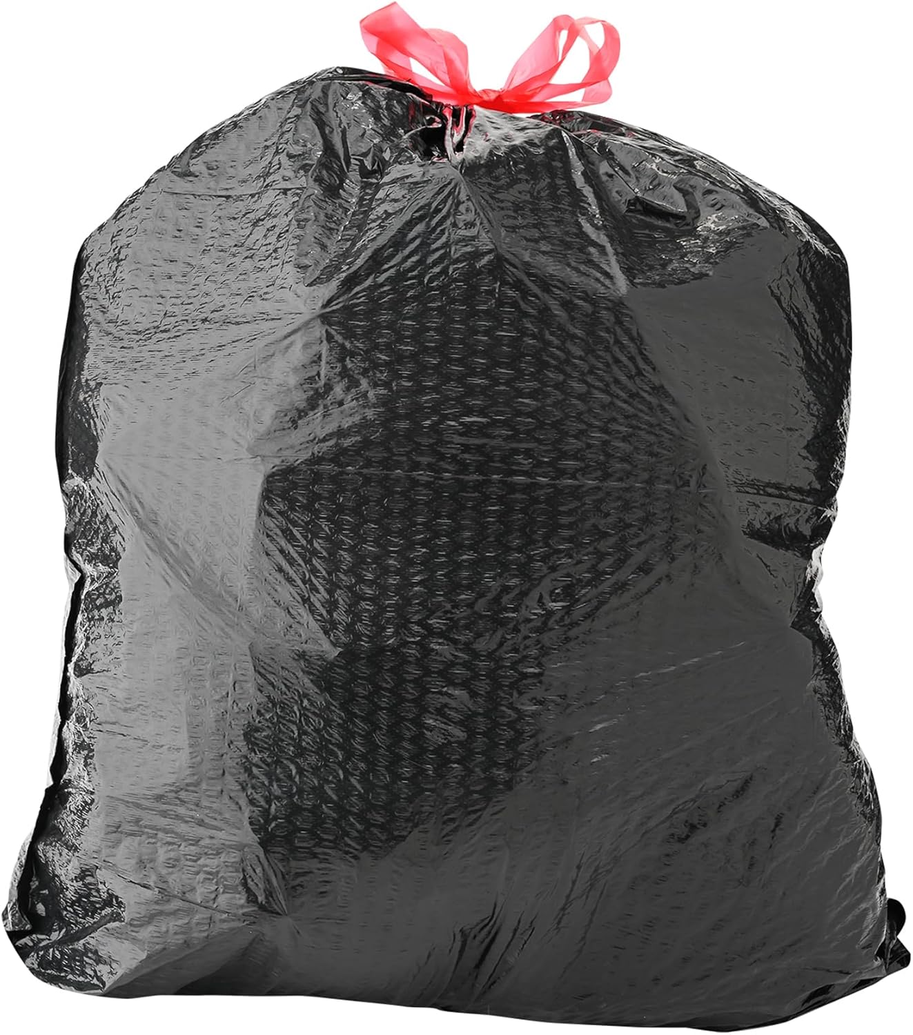 Thumbnail 1 de Amazon Basics 30 Gallon Flextra Strength Multipurpose Drawstring Trash Bags – 50 Count
