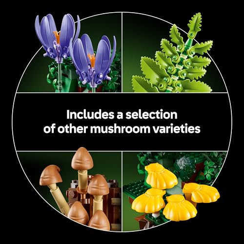 Thumbnail 5 de LEGO Botanicals Woodland Mushrooms (11505) – Adult DIY Decor
