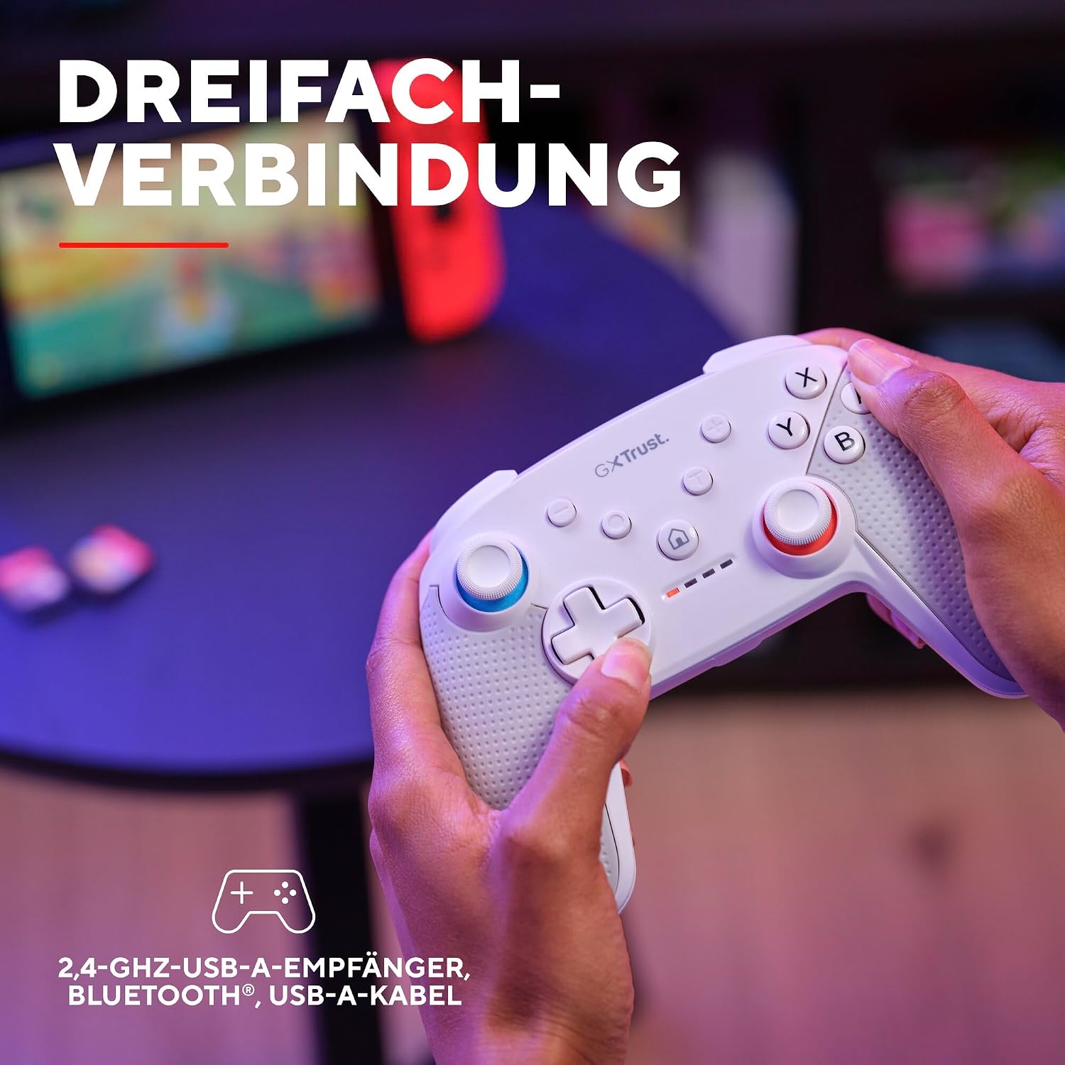 Thumbnail 2 de Trust GXT 1246W Muta Nintendo Switch Controller 15h