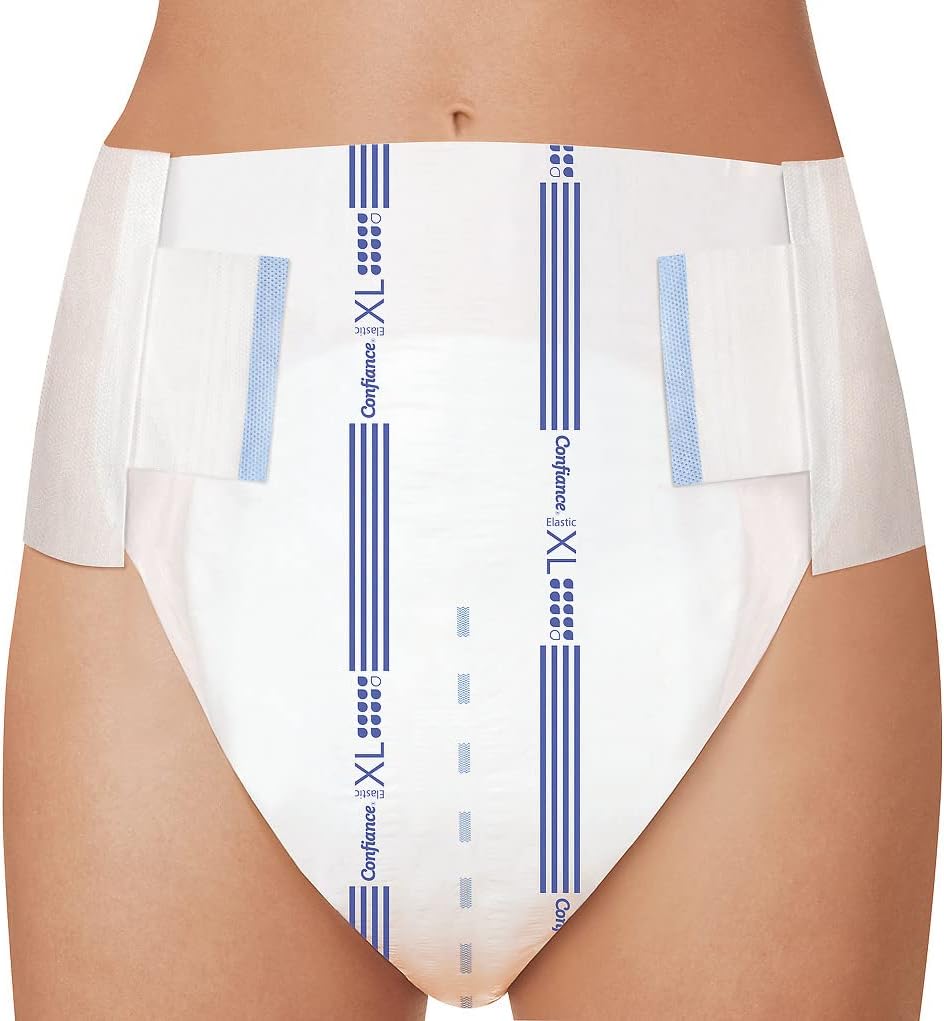 Thumbnail 3 de Confiance Elastic Changes Complets XL (14 unités) – niveau d’absorption 9 gouttes pour fuites urinaires importantes
