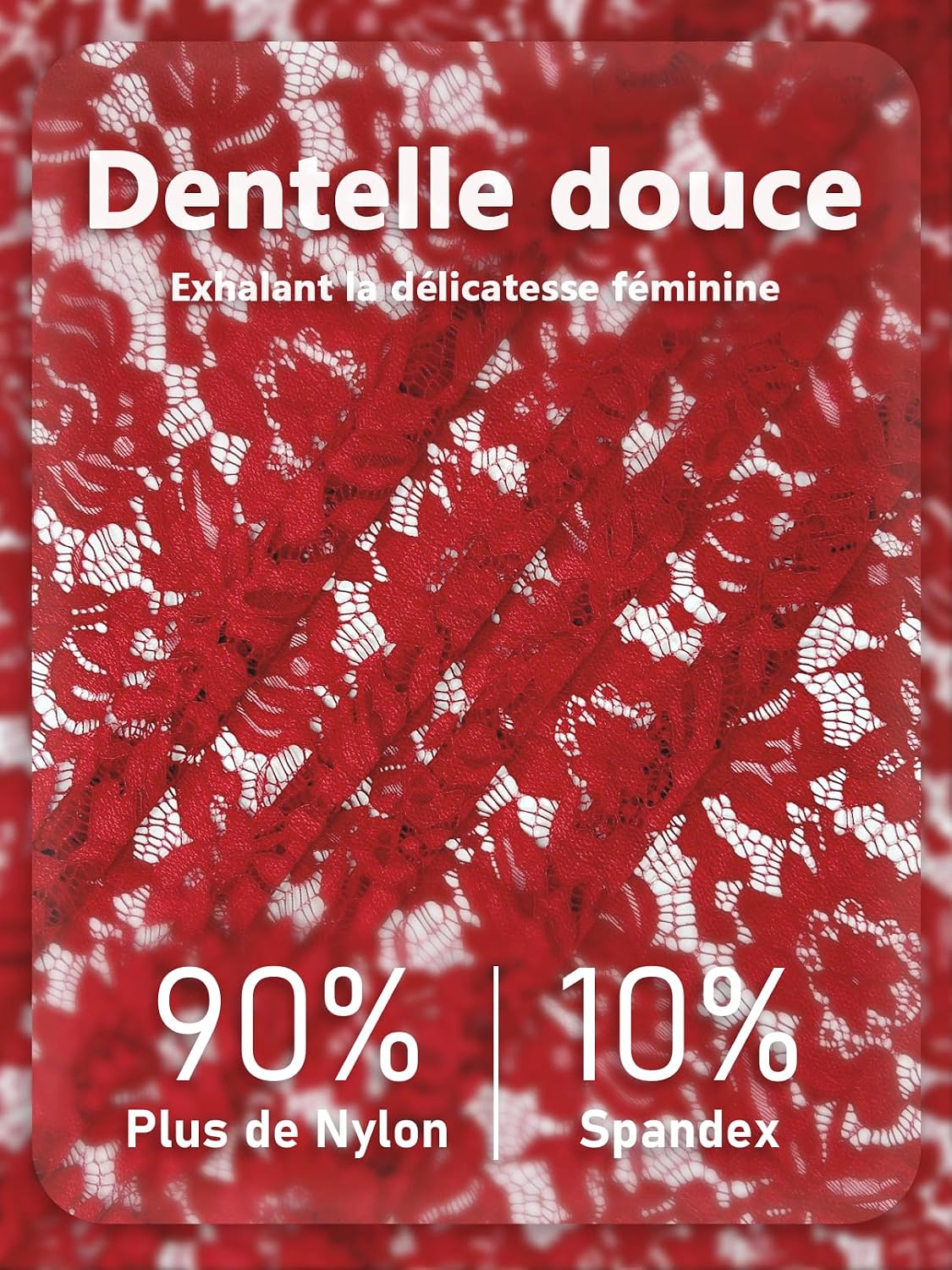 Detalle de Fuinloth damesbolero met kant voor bruiloft en ceremonie, luchtig en comfortabel