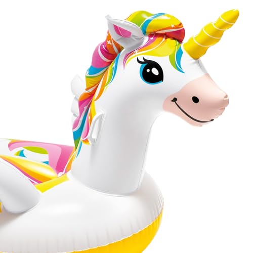 Detalle de Intex Siva_228799 Unicornio Hinchable: tamaño 198 x 140 x 97 cm para uso individual