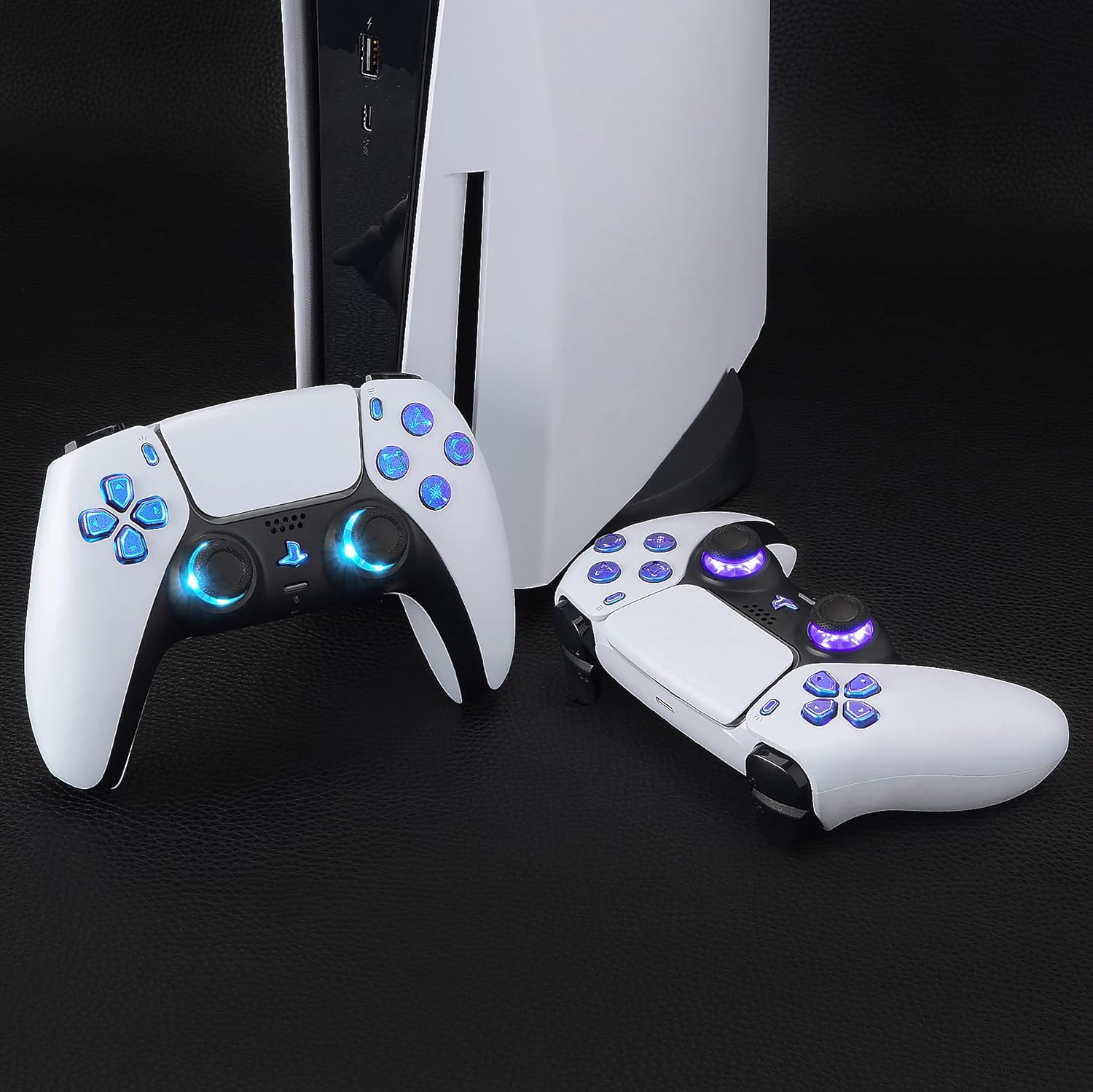 Thumbnail 6 de eXtremeRate 7 Colors 9 Modes LED Kit for PS5 Controller (BDM-030/040/050) – Dpad, Face Buttons, and 2 Thumbsticks