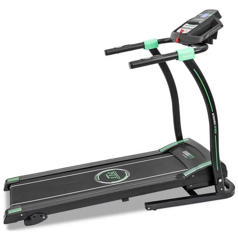 Detalle de Cecotec RunFIt Sprint: cinta de correr para entrenamientos en casa con 14 km/h y amortiguación premium