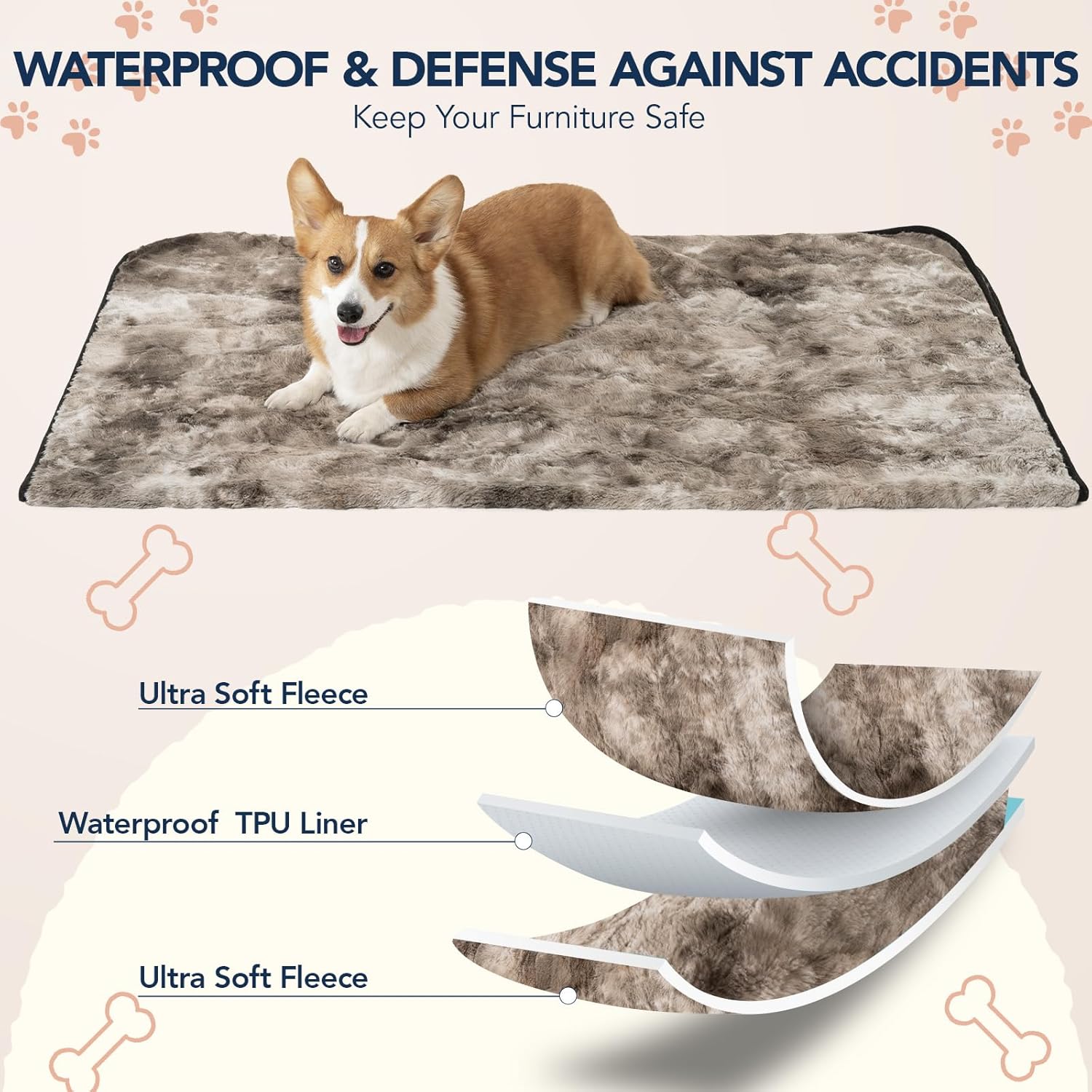 Thumbnail 1 de Waterproof Dog Blanket for Sofa