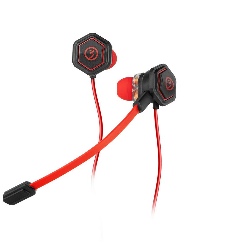 Detalle 2 de Ozone Heat X30: auriculares intraurales gaming con doble altavoz y micrófono dedicado
