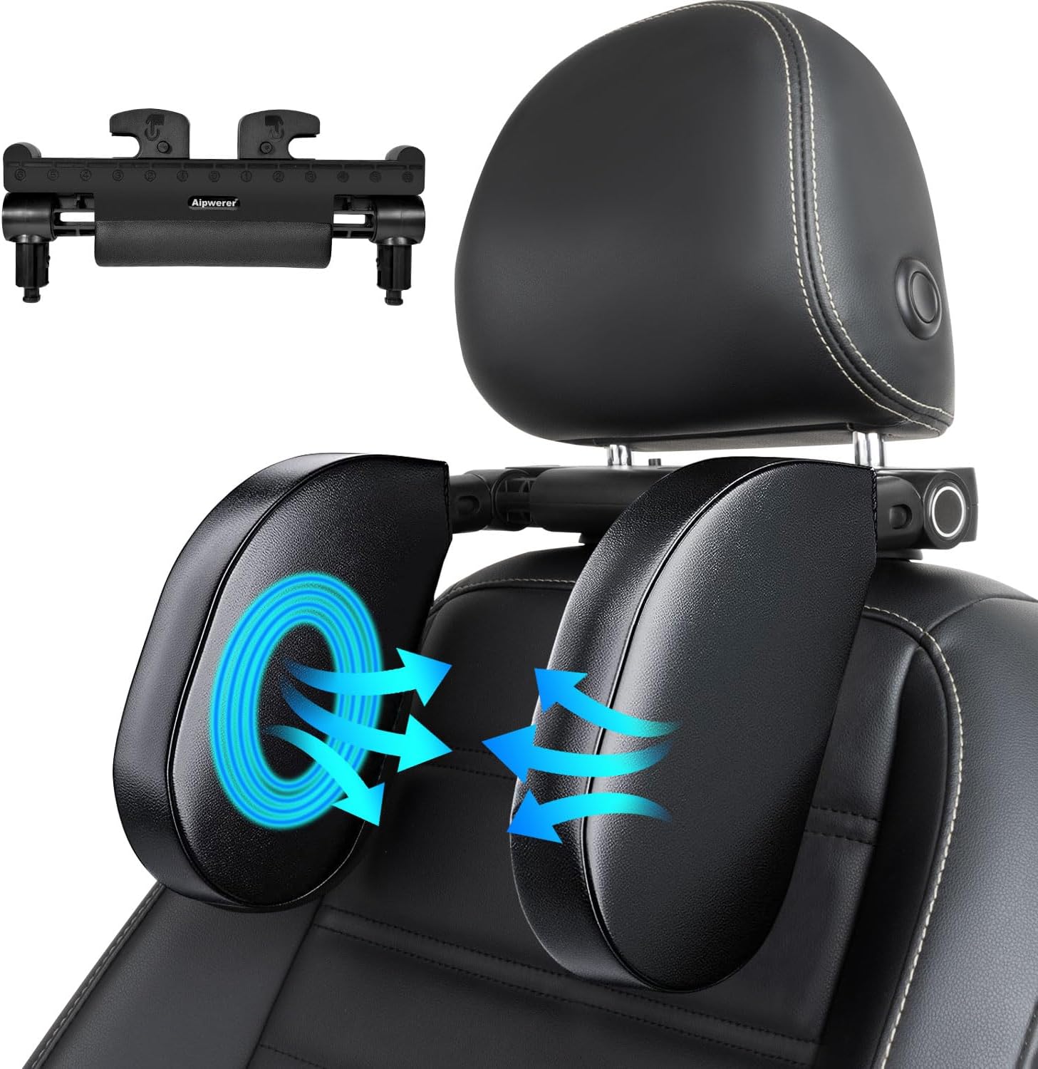 Aipwerer A10 Cale-tête enfant mémoire pour voiture