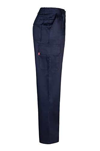 Detalle 2 de Velilla 345 Pantalón Multibolsillos—Azul Navy, Talla 48