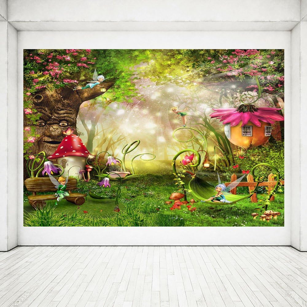 Thumbnail 2 de MEHOFOTO 7x5ft Enchanted Forest Photo Background – Seamless Backdrop for Parties and Portraits