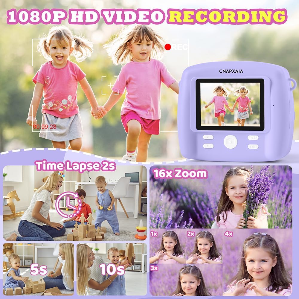 Thumbnail 3 de CNAPXAIA Appareil Photo Enfants 32GB