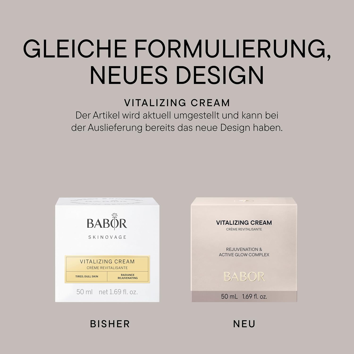 Detalle 1 de BABOR Vitalizing Cream