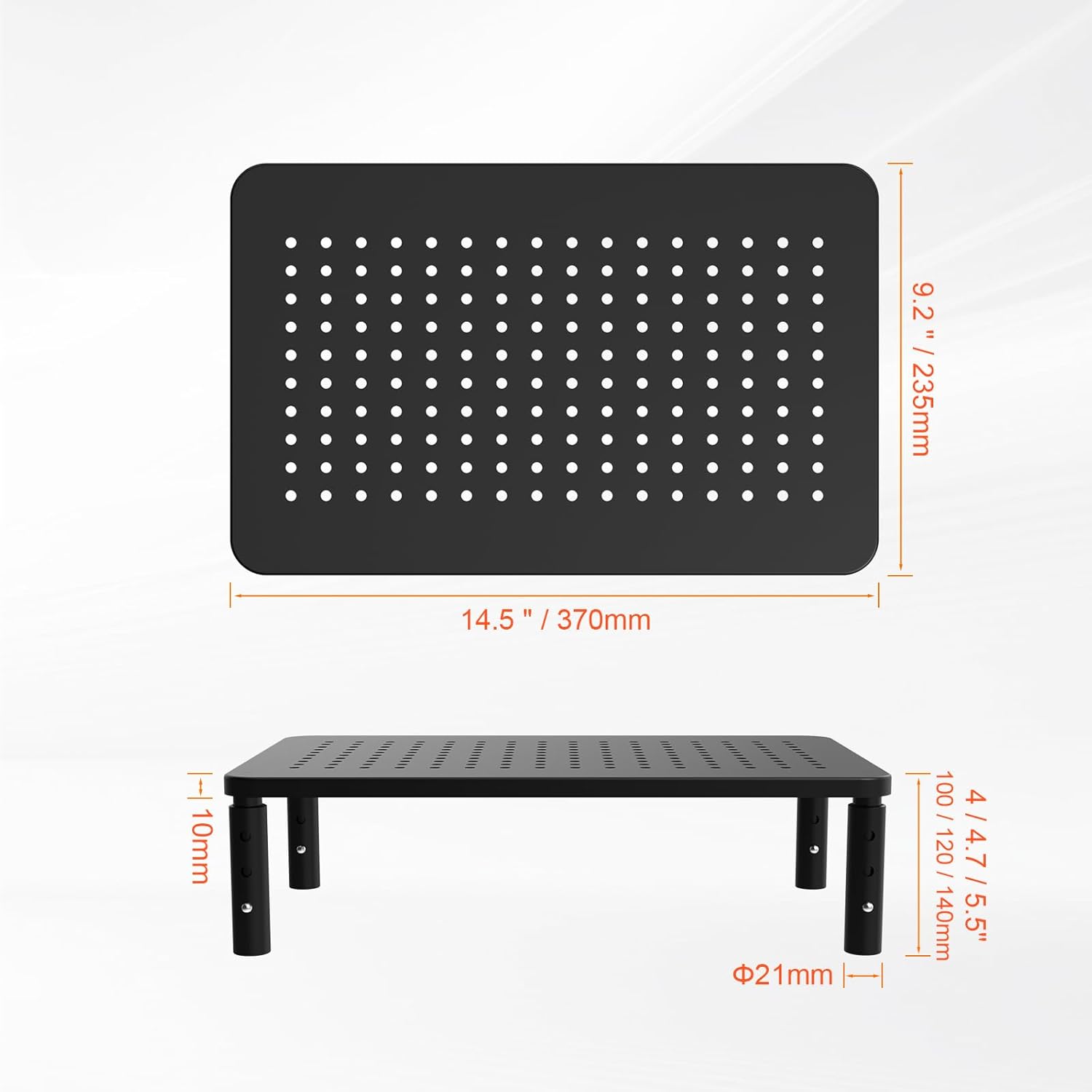 Detalle 2 de GRIFEMA GB1051 rialzo per monitor 20 kg