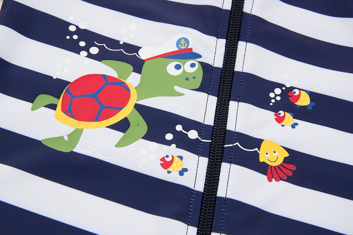 Thumbnail 5 de upandfast UPF 50+ toddler rashguard swimwear with full-length zipper