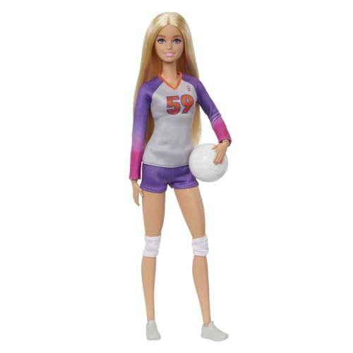 Detalle de Mattel HKT72 Barbie Made to Move Jugadora de voleibol