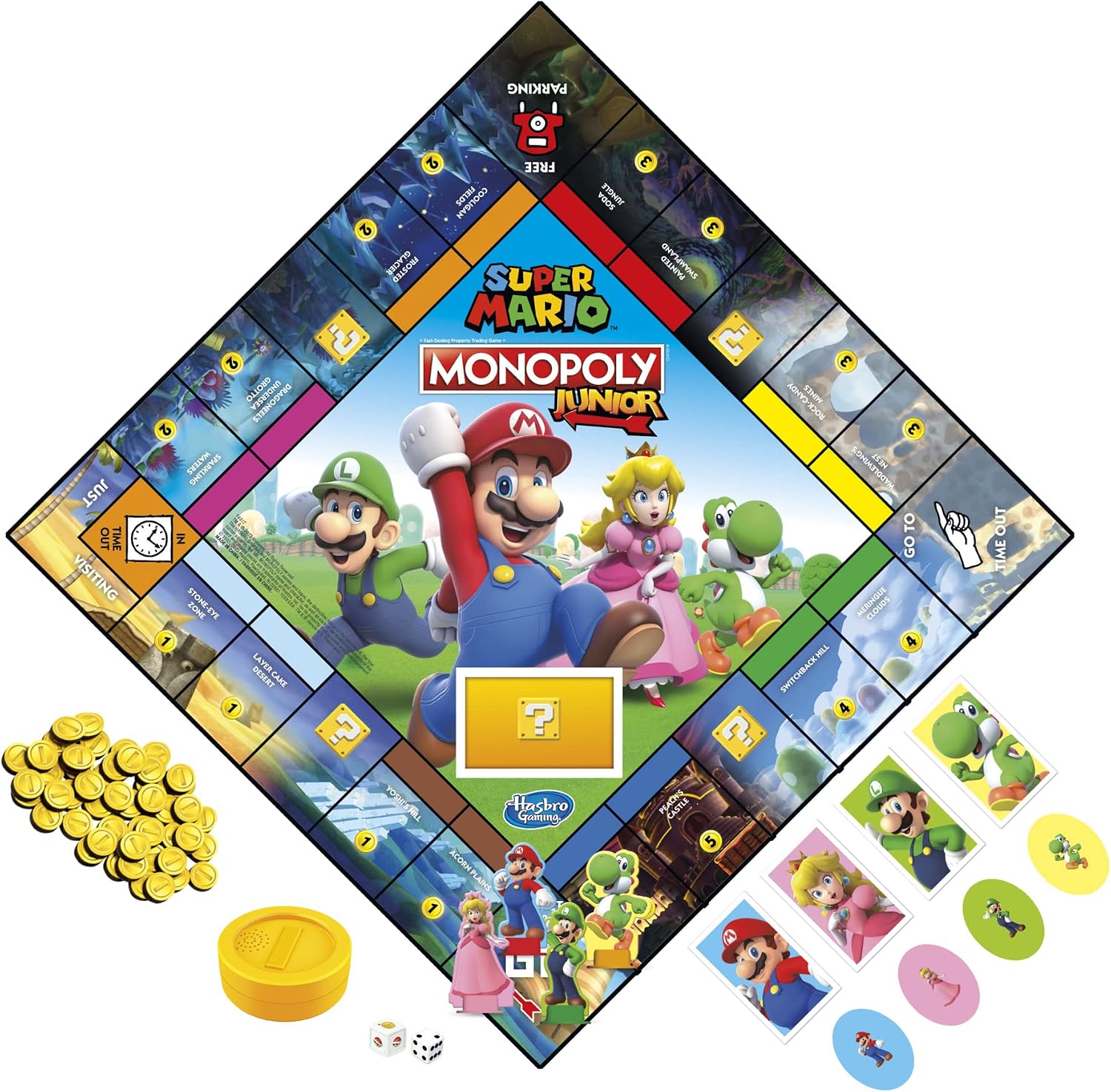 Thumbnail 1 de Monopoly Junior Super Mario Edition Board Game