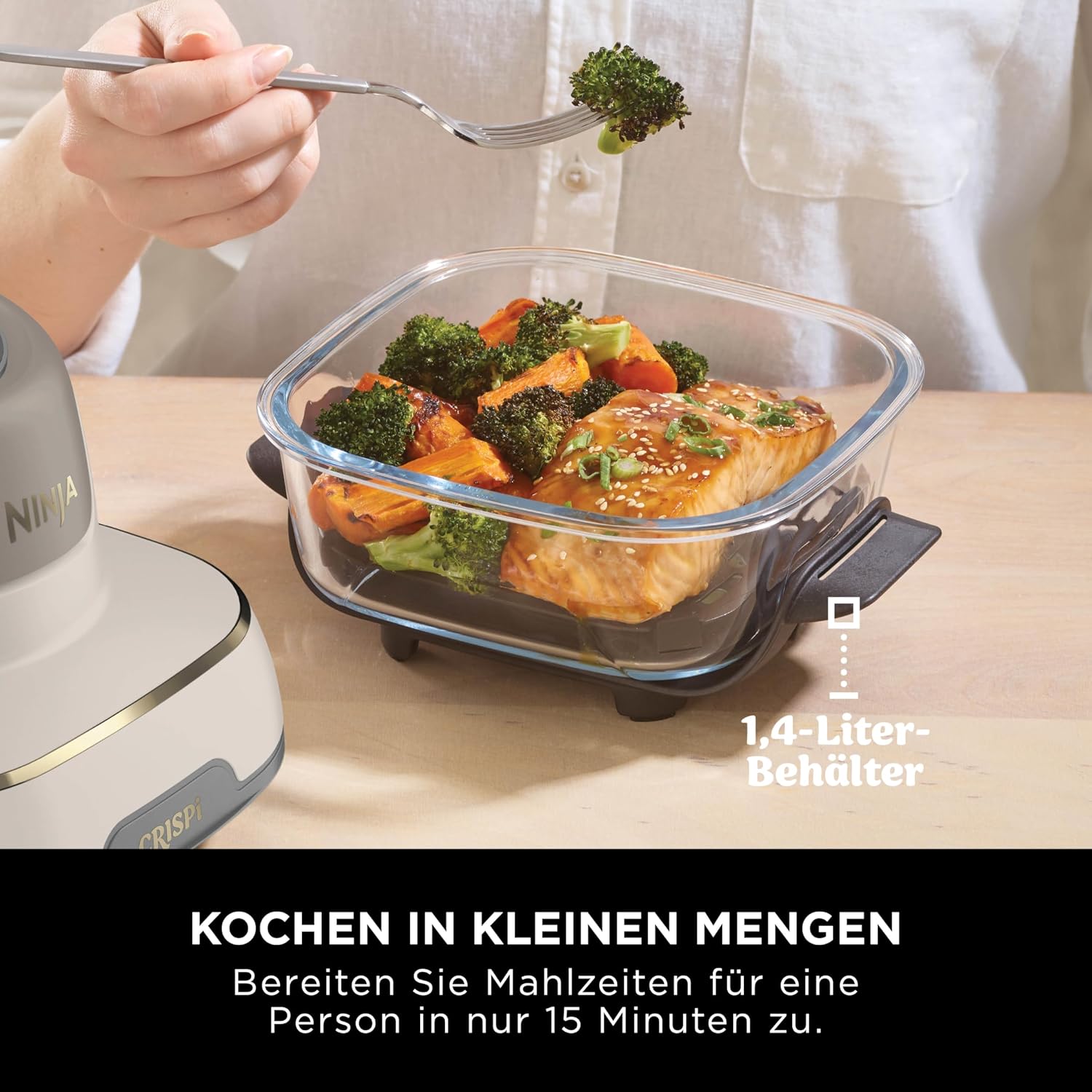 Detalle de Ninja CRISPi Air fryer 3,8 l, 1700 W